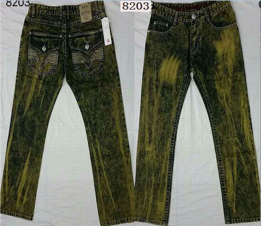 Rock Revival long jeans man 32-42-023